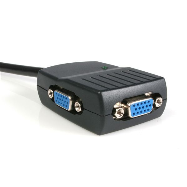 StarTech ST122LE 2 Port VGA Video Splitter - USB Powered - 1xHD-15 Video In