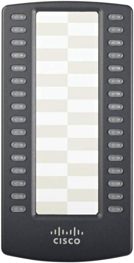 Cisco SPA500S SideCar Expansion Module Attendant Console 32 Buttons for SPA500