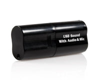 Startech ICUSBAUDIOB USB Stereo 3.5mm Audio Adapter External Sound Card Black