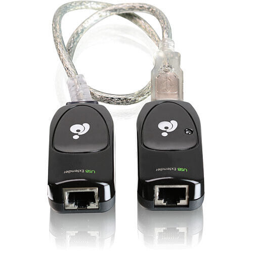 IOGEAR GUCE51 USB Ethernet Cable Extender 5.0 V 12.5 Mbps RJ45 USB Type A B