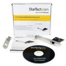 StarTech ST1000SPEX2 1 Port PCI Express PCIe Gigabit Network Adapter DualProfile