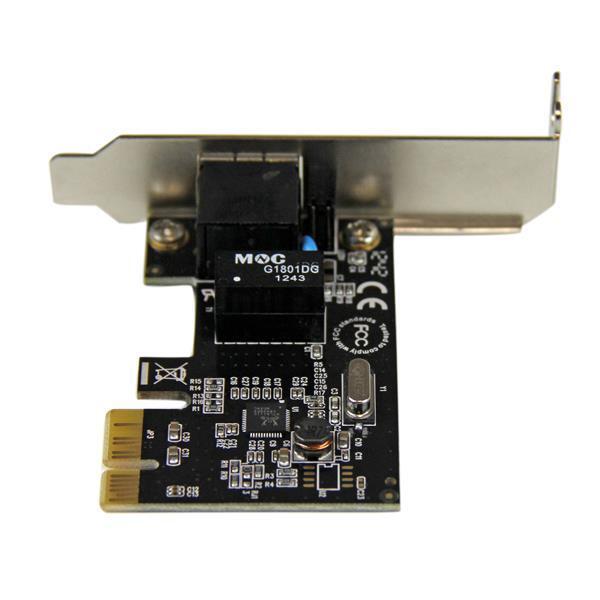 StarTech ST1000SPEX2L 1 Port PCI Express PCIe Gigabit NIC Network Ada[ter LowPro