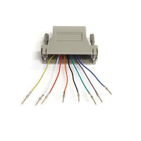 StarTech GC258MF DB25 to RJ45 Modular Adapter - M/F 1 x DB-25 Male - 1 x RJ-45
