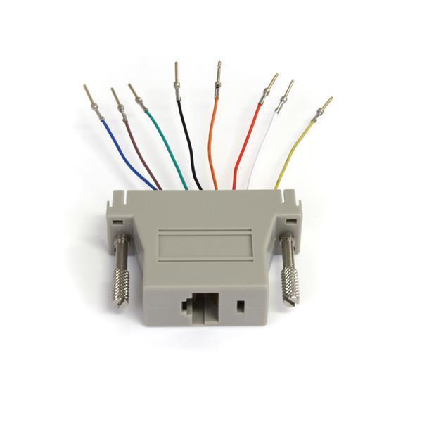 StarTech GC258MF DB25 to RJ45 Modular Adapter - M/F 1 x DB-25 Male - 1 x RJ-45
