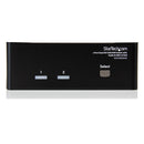 StarTech SV231DD2DUA 2 Port Dual DVI USB KVM Switch with Audio & USB 2.0 Hub