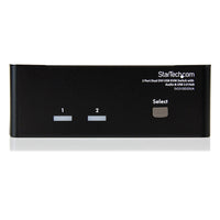 StarTech SV231DD2DUA 2 Port Dual DVI USB KVM Switch with Audio & USB 2.0 Hub