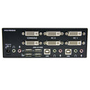 StarTech SV231DD2DUA 2 Port Dual DVI USB KVM Switch with Audio & USB 2.0 Hub