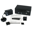 StarTech SV231DD2DUA 2 Port Dual DVI USB KVM Switch with Audio & USB 2.0 Hub