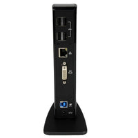 StarTech USB3SDOCKD Universal USB 3.0 Laptop Docking Station DVI Audio Ethernet