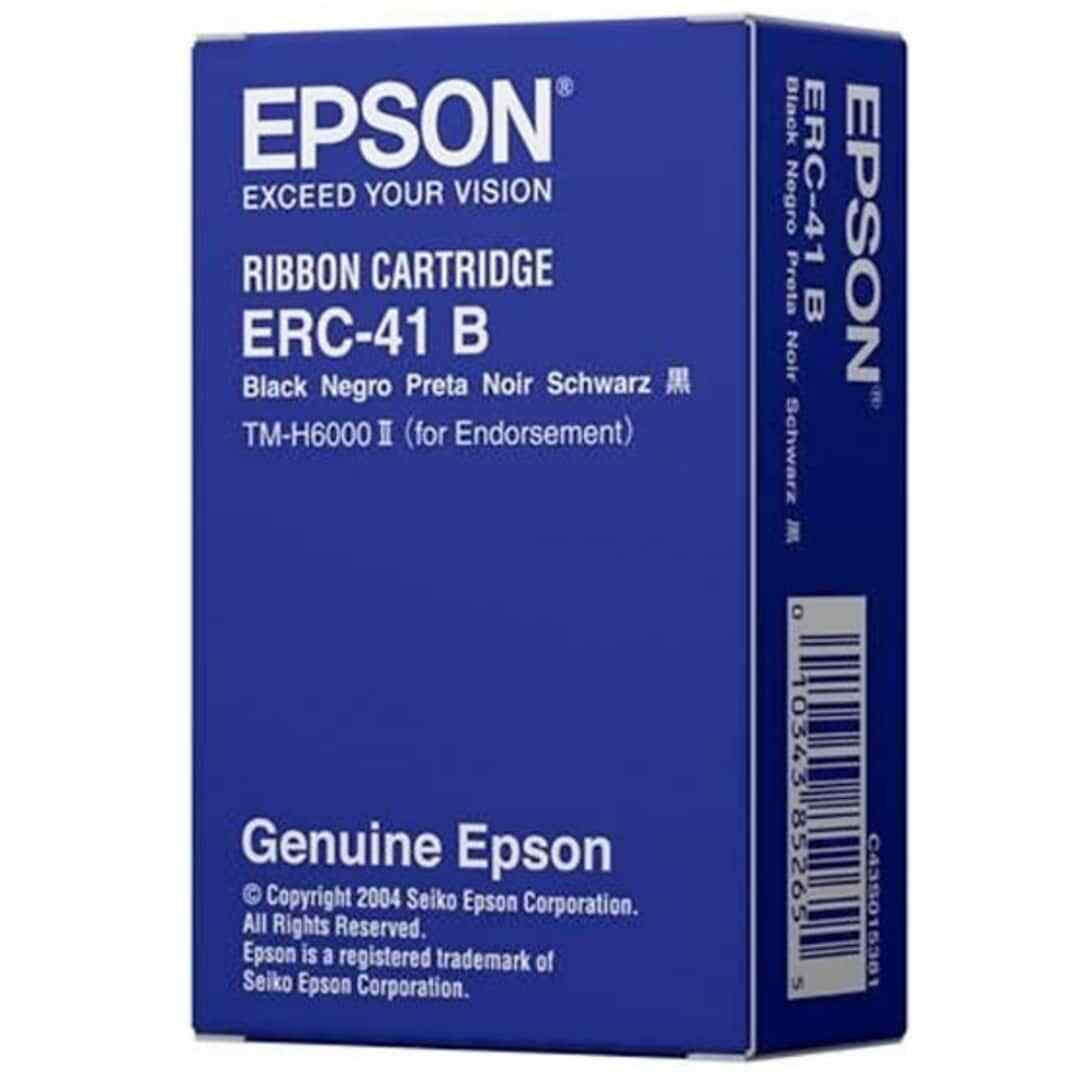 Epson ERC-41B Black Ribbon Thermal Transfer 800000 Character for TM-H6000 Printr