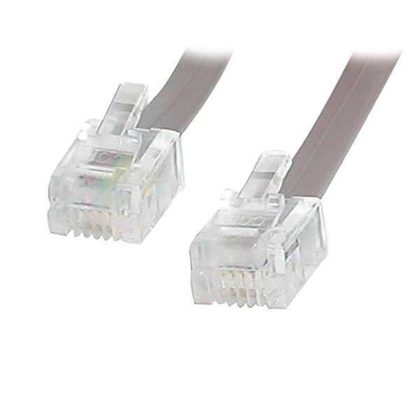 StarTech RJ25FT 25 ft RJ11 Telephone Modem Cable RJ-11 Male - RJ-11 Male - 25ft