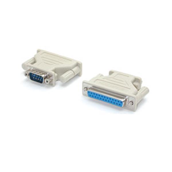 StarTech AT925MF DB9 to DB25 Serial Adapter - Male to Female