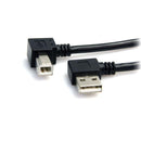 StarTech USB2HAB2RA3 3 ft A Right Angle to B Right Angle USB Cable - M/M
