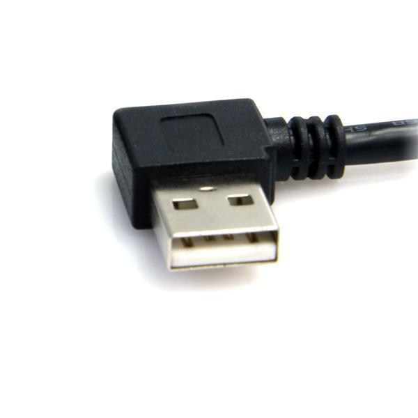 StarTech USB2HAB2RA3 3 ft A Right Angle to B Right Angle USB Cable - M/M