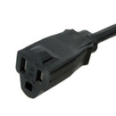 StarTech PAC10115 15 ft Power Cord Extension - NEMA 5-15R to NEMA 5-15P
