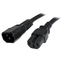 StarTech PXTC14C156 6 ft 14 AWG Computer Power Cord - IEC C14 to IEC C15