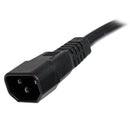 StarTech PXTC14C156 6 ft 14 AWG Computer Power Cord - IEC C14 to IEC C15