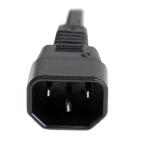 StarTech PXTC14C156 6 ft 14 AWG Computer Power Cord - IEC C14 to IEC C15