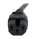 StarTech PXTC14C156 6 ft 14 AWG Computer Power Cord - IEC C14 to IEC C15