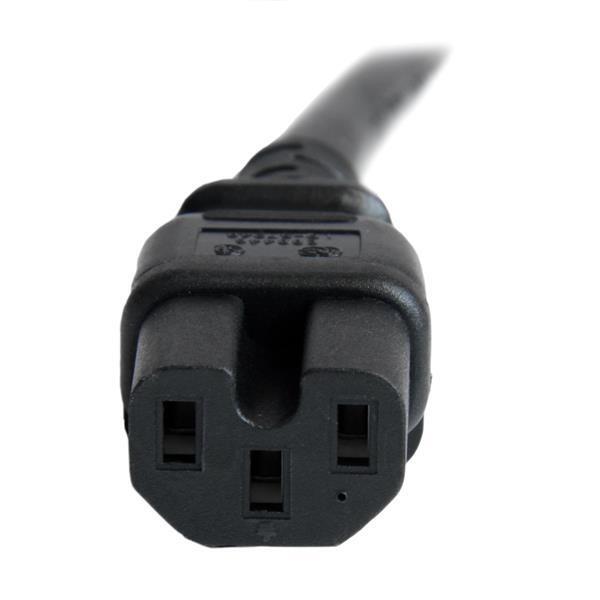 StarTech PXTC14C156 6 ft 14 AWG Computer Power Cord - IEC C14 to IEC C15