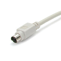 StarTech KXT102MM_15 15 ft PS/2 Keyboard Mouse Cable - M/M mini-DIN PS/2 Male