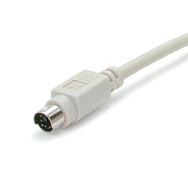 StarTech KXT102MM_15 15 ft PS/2 Keyboard Mouse Cable - M/M mini-DIN PS/2 Male