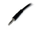 StarTech MUY1MFFS Slim Stereo Splitter Cable - 3.5mm Male to 2x 3.5mm Female