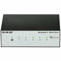 D-Link GO-SW-5GE 5-Port Gigabit Ethernet Unmanaged Metal Body Desktop Switch