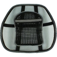 QVS LBP-1B Ergonomic Lumbar Back Support - Elastic Strap, Massage