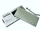 CHN CQT 78 Keys Mini Slim Lightweight Wired USB Plastic WHITE Keyboard Windows