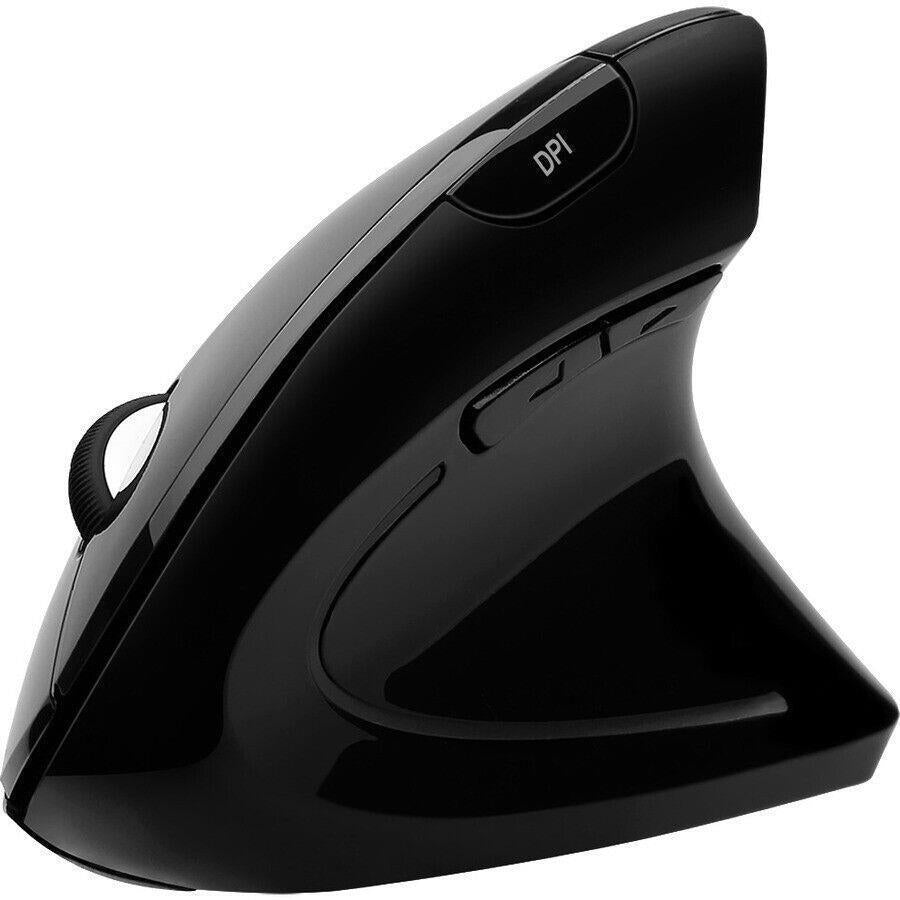 Adesso IMOUSE E10 - 2.4 GHz RF Wireless Vertical Ergonomic Mouse - Optical - RF