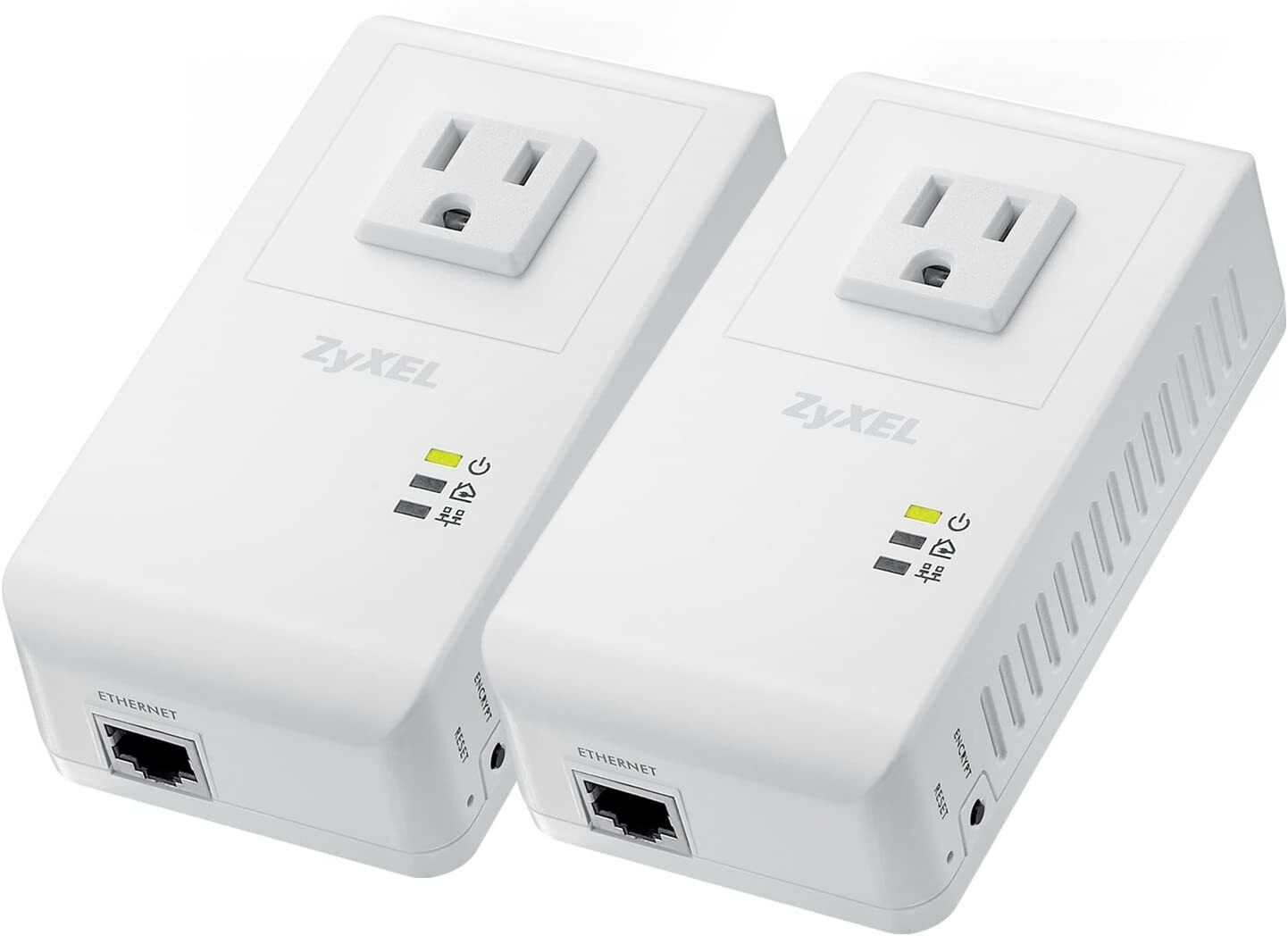 ZyXel PLA4215KIT Powerline AV 500 Mbps Wall-Plug Adapter w/AC Pass through