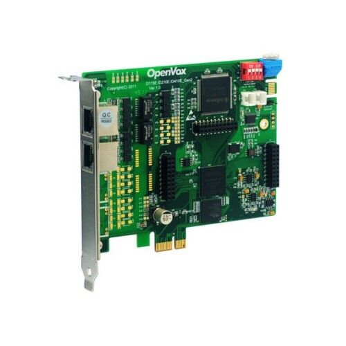 Openvox PRI E1 T1 Asterisk Card Single Dual Quad Echo Can PCI PCIE Standard