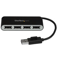 StarTech ST4200MINI2 4 Port USB Hub 4 x USB 2.0 port - Bus Powered - USB Adapter