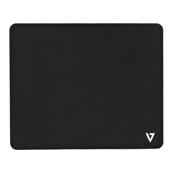 V7 MP01BLK-2NP Mouse Pad - 7.80" x 9" x 0.08" Dimension - Slip Resistant - Black