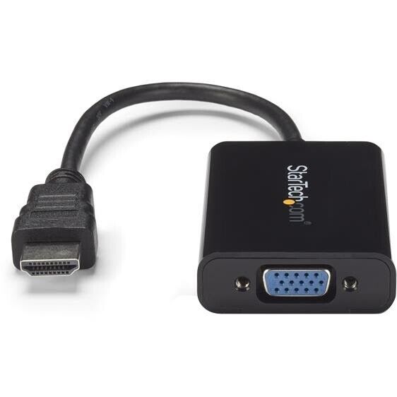 StarTech HD2VGAA2 HDMI to VGA Video Adapter Converter with Audio for Desktop PC