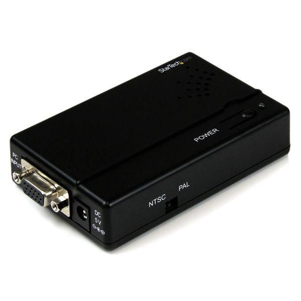 StarTech VGA2VID High Resolution VGA to Composite (RCA) or S-Video Converter
