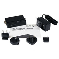 StarTech VGA2VID High Resolution VGA to Composite (RCA) or S-Video Converter