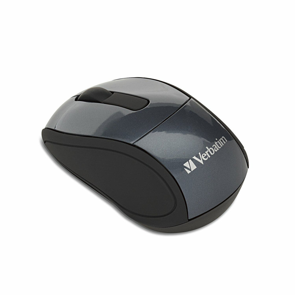 Verbatim 97470 Small Mouse Wireless Optical USB Scroll Wheel Graphite Notebook