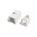 StarTech WALLBOX1KWH Single Cat 5e RJ45 Universal Wall Jack - White RJ-45