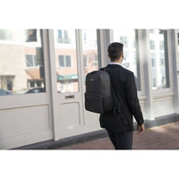 Codi TER705-10 Terra 100% Recycled Grey 15.6" Backpack w/ Antimicrobial Coating