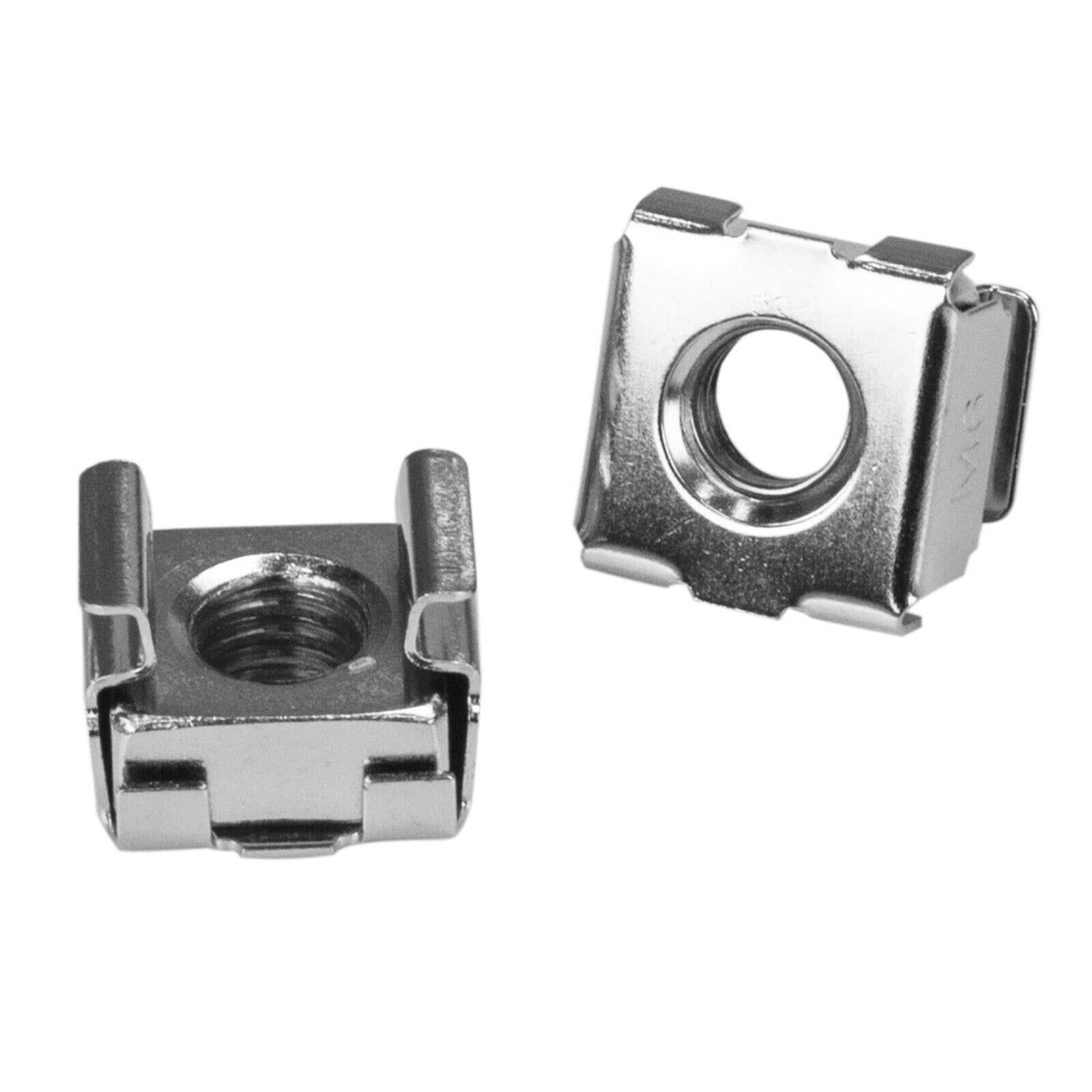 StarTech CABSCREWM62 100 Pkg M6 Mounting Screws and Cage Nuts for Server Rack