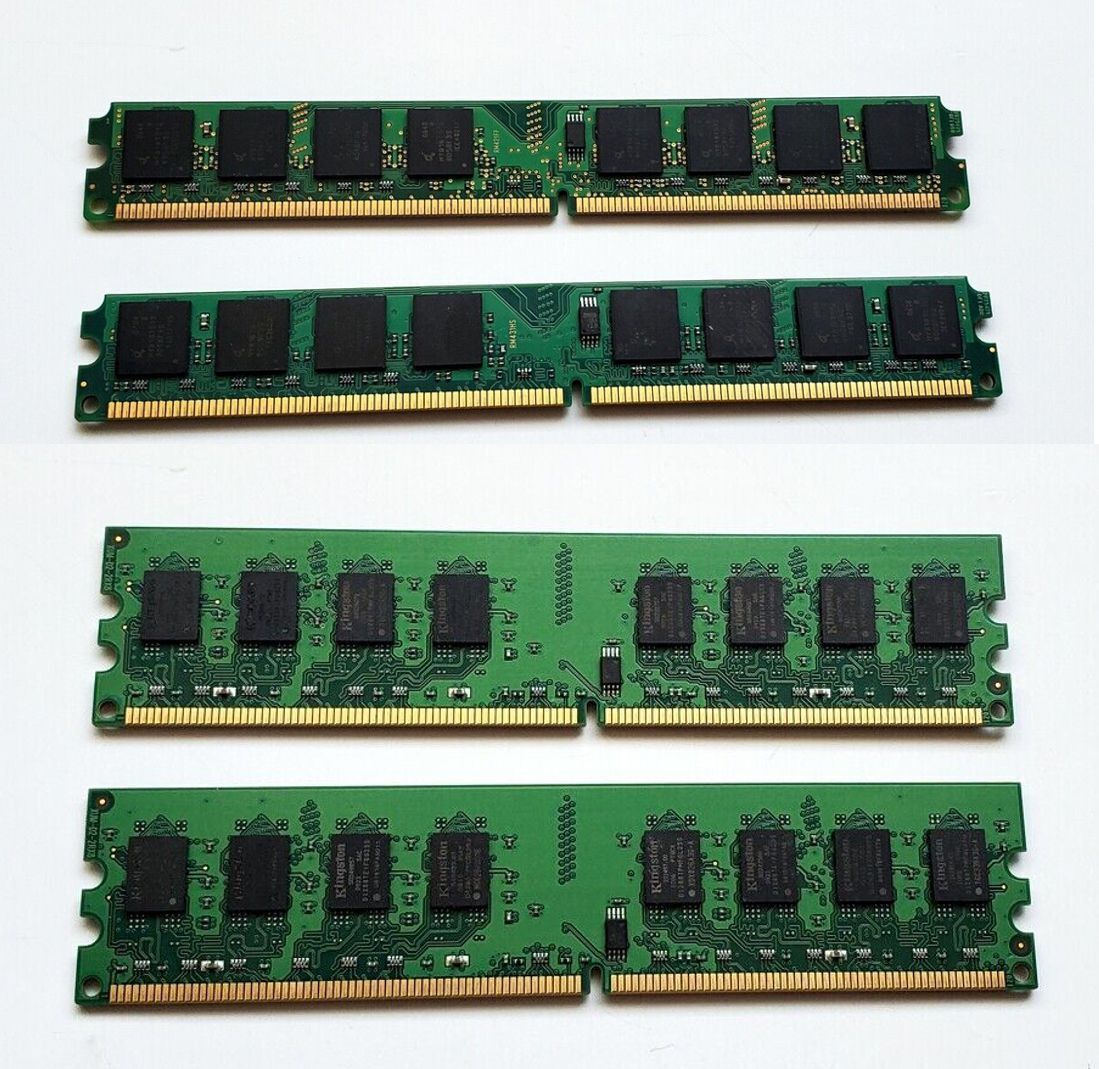 KB 1x 1GB (1GB) DDR2 DIMM 800MHz PC2-6400 6300 240 PIN DIMM Desktop Memory