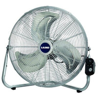 Lasko 2265QM Portable Fan - Energy Efficient, Pivoting Head - Silver