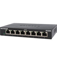 Netgear GS308-300PAS GS308 Ethernet Switch - 8 x Gigabit Ethernet Network