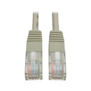 Tripp Lite N002-020-GY 20 FT Cat5e Cat5 350MHz Molded Patch Cable RJ45 M/M Gray