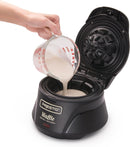 Presto 03500 Belgian Waffle Bowl Maker - Easy Clean, Non-stick - Black