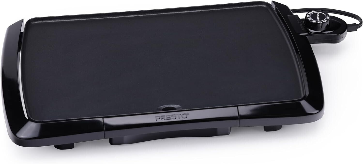 Presto 07047 Cool Touch Electric Griddle - Non-stick - 1300 W - 110 V AC