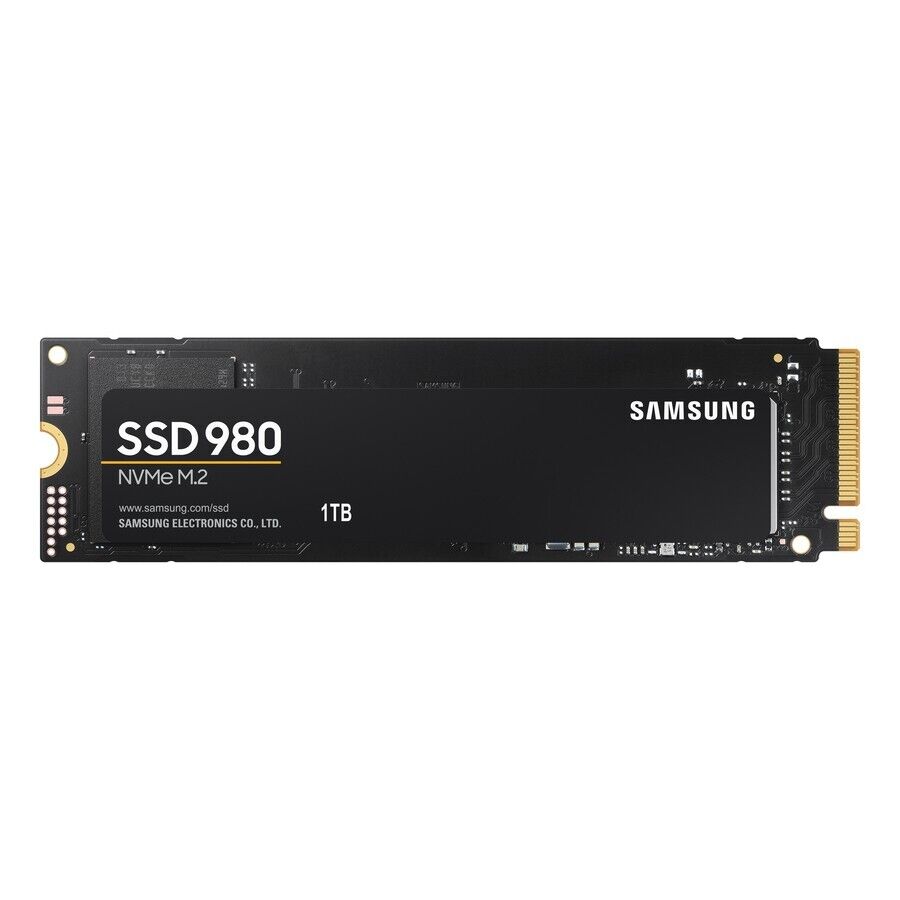 Samsung MZ-V8V1T0B/AM 980 PCIe 3.0 NVMe Gaming SSD 1TB - Desktop PC Device