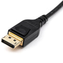 StarTech DP14MDPMM2MB 6ft 2m VESA Certified Mini DisplayPort to DisplayPort 1.4